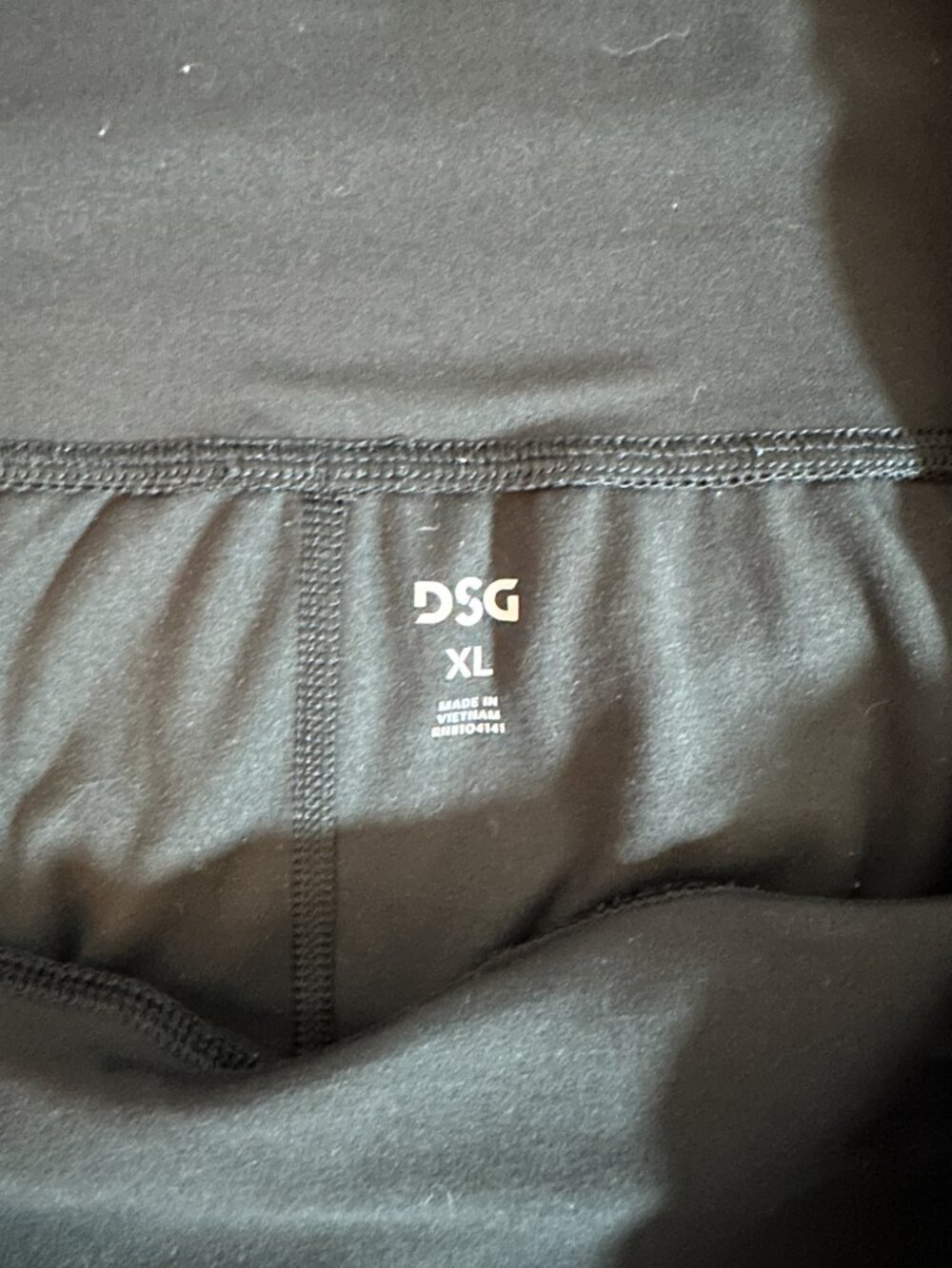 DSG XL Black High Rise Athletic Joggers Pockets Athleisure Yoga Pants Workout - Picture 8 of 9